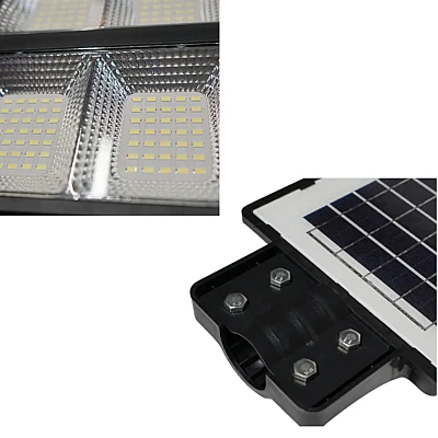 Lampa solara stradala LED 300W cu panou fotovoltaic cu 6 casete Lampa solara stradala LED 300W cu panou fotovoltaic cu 6 casete