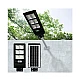 Lampa solara stradala LED 300W cu panou fotovoltaic cu 6 casete Lampa solara stradala LED 300W cu panou fotovoltaic cu 6 casete