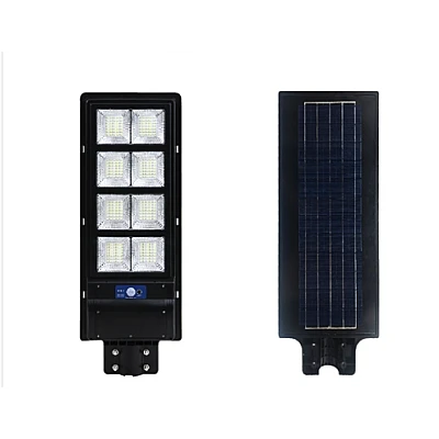 Lampa solara stradala LED 400W cu panou fotovoltaic cu 8 casete Lampa solara stradala LED 400W cu panou fotovoltaic cu 8 casete