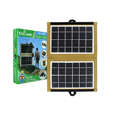 UB Panou solar Portabil 4W CL-670 cu husa textila maro MK