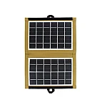UB Panou solar Portabil 4W CL-670 cu husa textila maro MK