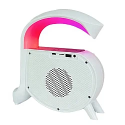 Boxa A16 cu incarcare Wireless si LED Lampa de Atmosfera 6 Moduri de Lumina