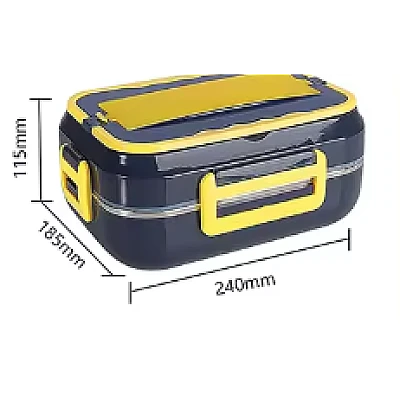 Cutie de pranz electrica capacitate 1.5L cu Functie autogatire si accesorii Cutie de pranz electrica capacitate 1.5L cu Functie autogatire si accesorii