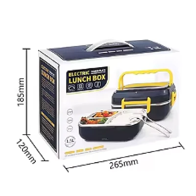 Cutie de pranz electrica capacitate 1.5L cu Functie autogatire si accesorii Cutie de pranz electrica capacitate 1.5L cu Functie autogatire si accesorii