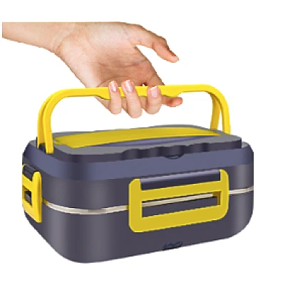 Cutie de pranz electrica capacitate 1.5L cu Functie autogatire si accesorii Cutie de pranz electrica capacitate 1.5L cu Functie autogatire si accesorii