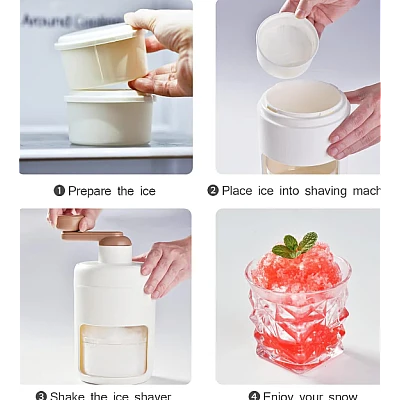 Aparat manual pentru maruntit gheata