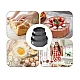 Set 3 forme pentru torturi sau prajituri model octogonal Set 3 forme pentru torturi sau prajituri model octogonal