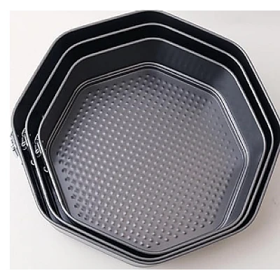 Set 3 forme pentru torturi sau prajituri model octogonal