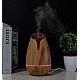 Umidificator / Difuzor aromaterapie model lemn natur cu LED 7 culori Umidificator / Difuzor aromaterapie model lemn natur cu LED 7 culori