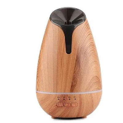 Umidificator / Difuzor aromaterapie model lemn natur cu LED 7 culori Umidificator / Difuzor aromaterapie model lemn natur cu LED 7 culori