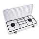 Aragaz portabil cu 2 ochiuri model 2833 alimentare butelie ALB Aragaz portabil cu 2 ochiuri model 2833 alimentare butelie ALB