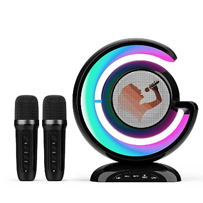 UB Boxa portabila Bluetooth YS110 cu 1 microfoan pentru karaoke UB Boxa portabila Bluetooth YS110 cu 1 microfoan pentru karaoke