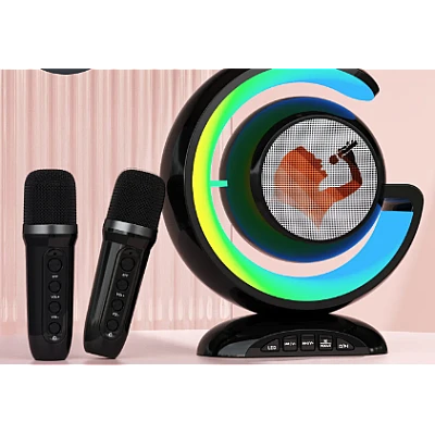 UB Boxa portabila Bluetooth YS110 cu 1 microfoan pentru karaoke UB Boxa portabila Bluetooth YS110 cu 1 microfoan pentru karaoke