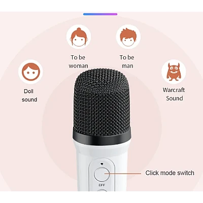 UB Boxa portabila Bluetooth YS110 cu 1 microfoan pentru karaoke UB Boxa portabila Bluetooth YS110 cu 1 microfoan pentru karaoke