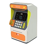 Jucarie interactiva bancomat ATM senzor de recunoastere faciala si PIN