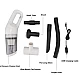 Aspirator ALB de mana JB-168 portabil silentios aspiratie puternica cu Usb 120W Alb Aspirator ALB de mana JB-168 portabil silentios aspiratie puternica cu Usb 120W Alb