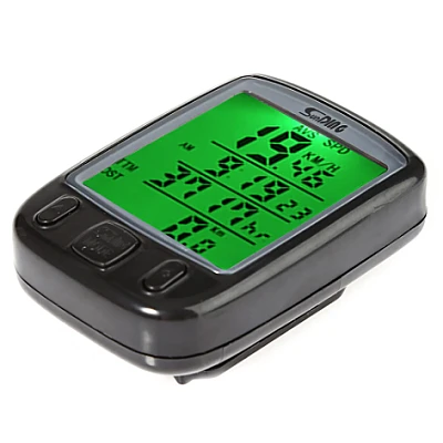 Kilometraj digital bicicleta SD 563A cu fir 25 functii afisaj temperatura ora comparator Kilometraj digital bicicleta SD 563A cu fir 25 functii afisaj temperatura ora comparator
