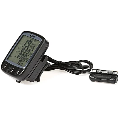 Kilometraj digital bicicleta SD 563A cu fir 25 functii afisaj temperatura ora comparator Kilometraj digital bicicleta SD 563A cu fir 25 functii afisaj temperatura ora comparator