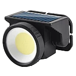 Lanterna puternica de cap WH 9958B cu panou solar