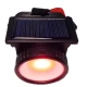 Lanterna puternica de cap WH 9958B cu panou solar