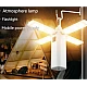 Lampa multifunctionala pentru camping YD 2301 cu 4 brate Lampa multifunctionala pentru camping YD 2301 cu 4 brate