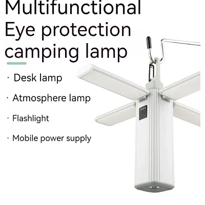 Lampa multifunctionala pentru camping YD 2301 cu 4 brate Lampa multifunctionala pentru camping YD 2301 cu 4 brate