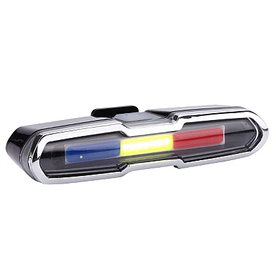 Lampa spate pentru bicicleta ZH 1808 cu lumina in 3 culori Lampa spate pentru bicicleta ZH 1808 cu lumina in 3 culori