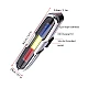 Lampa spate pentru bicicleta ZH 1808 cu lumina in 3 culori Lampa spate pentru bicicleta ZH 1808 cu lumina in 3 culori