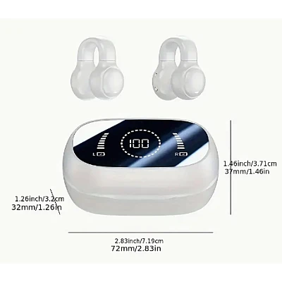 Casti Bluetooth M47 fara fir cu afisaj si Reducerea zgomotului Casti Bluetooth M47 fara fir cu afisaj si Reducerea zgomotului