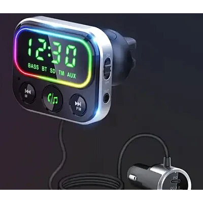 Modulator Transmitator FM Auto BC79 Bluetooth QC 3.0 negru Modulator Transmitator FM Auto BC79 Bluetooth QC 3.0 negru