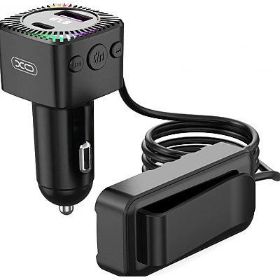 Modulator FM Bluetooth CSII cu 2 x USB C si 3 x USB A Modulator FM Bluetooth CSII cu 2 x USB C si 3 x USB A