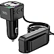 Modulator FM Bluetooth CSII cu 2 x USB C si 3 x USB A Modulator FM Bluetooth CSII cu 2 x USB C si 3 x USB A