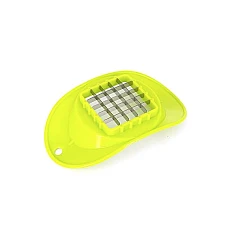 Dispozitiv din plastic cu lame din otel inoxidabil de taiat fructe si legume