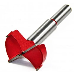 Freza cilindrica pentru lemn 40mm rosie