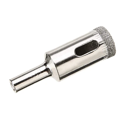 Carota diamantata pentru sticla ceramica cu prindere universala 14 mm Carota diamantata pentru sticla ceramica cu prindere universala 14 mm