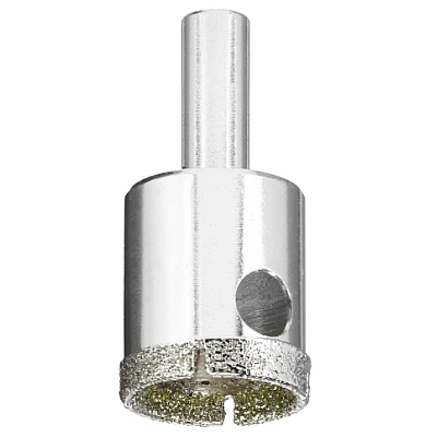 Carota diamantata pentru sticla ceramica cu prindere universala 25 mm Carota diamantata pentru sticla ceramica cu prindere universala 25 mm
