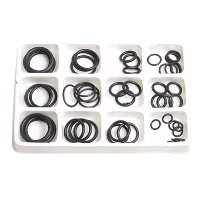 Set 50 piese Oringuri garnituri din cauciuc negre Set 50 piese Oringuri garnituri din cauciuc negre