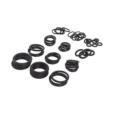 Set 50 piese Oringuri garnituri din cauciuc negre Set 50 piese Oringuri garnituri din cauciuc negre
