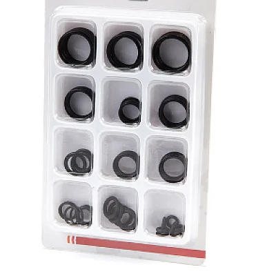 Set 50 piese Oringuri garnituri din cauciuc negre Set 50 piese Oringuri garnituri din cauciuc negre