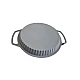 Forma rotunda din silicon pentru Copt Prajituri 24x3.5 cm Gri Forma rotunda din silicon pentru Copt Prajituri 24x3.5 cm Gri