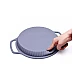 Forma rotunda din silicon pentru Copt Prajituri 24x3.5 cm Gri Forma rotunda din silicon pentru Copt Prajituri 24x3.5 cm Gri