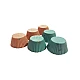 Set 6 forme din silicon pentru prajituri si briose imprimeu confettii