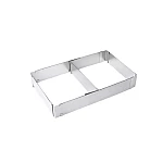 Forma dreptunghiulara pentru tort reglabila de 28 pana la 53 cm H-8CM