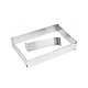 Forma dreptunghiulara pentru tort reglabila de 28 pana la 53 cm H-8CM Forma dreptunghiulara pentru tort reglabila de 28 pana la 53 cm H-8CM
