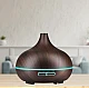 Umidificator de Aer 300ml LED DARK WOOD Difuzor Umidificator de Aer 300ml LED DARK WOOD Difuzor