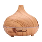 Umidificator de Aer 300ml LED model NATURAL WOOD Difuzor  Umidificator de Aer 300ml LED model NATURAL WOOD Difuzor