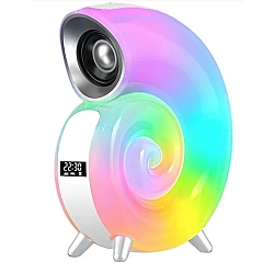 Boxa portabila cu lumini in forma de MELC ceas bluetooth KP 556
