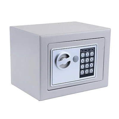 Seif digital incapator dimensiuni 17 x 22,8 x 17 cm GRI Seif digital incapator dimensiuni 17 x 22,8 x 17 cm GRI
