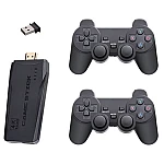 Set Consola gaming 4K retro cu 2x controller wireless dual 2,4G stick jocuri video plug-and-play HDMI USB