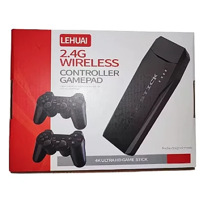 Set Consola gaming 4K retro cu 2x controller wireless dual 2,4G stick jocuri video plug-and-play HDMI USB Set Consola gaming 4K retro cu 2x controller wireless dual 2,4G stick jocuri video plug-and-play HDMI USB